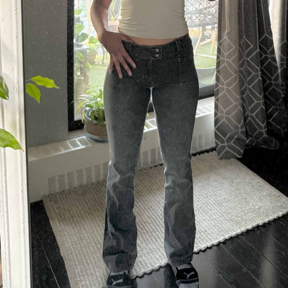 Classic High-Rise Black Women's Jeans